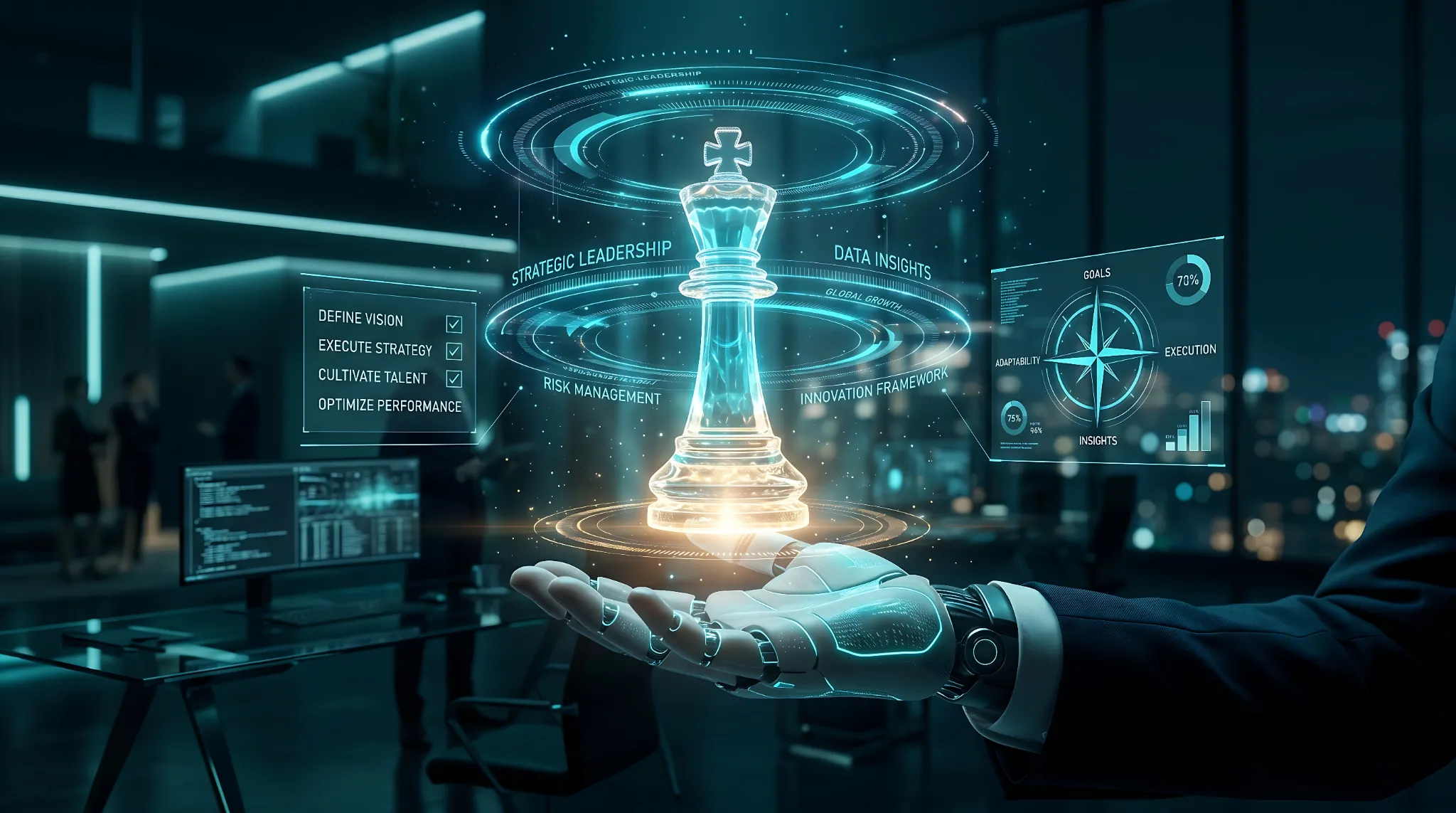 CQube enterprise operations center coordinating intelligent technology ecosystems